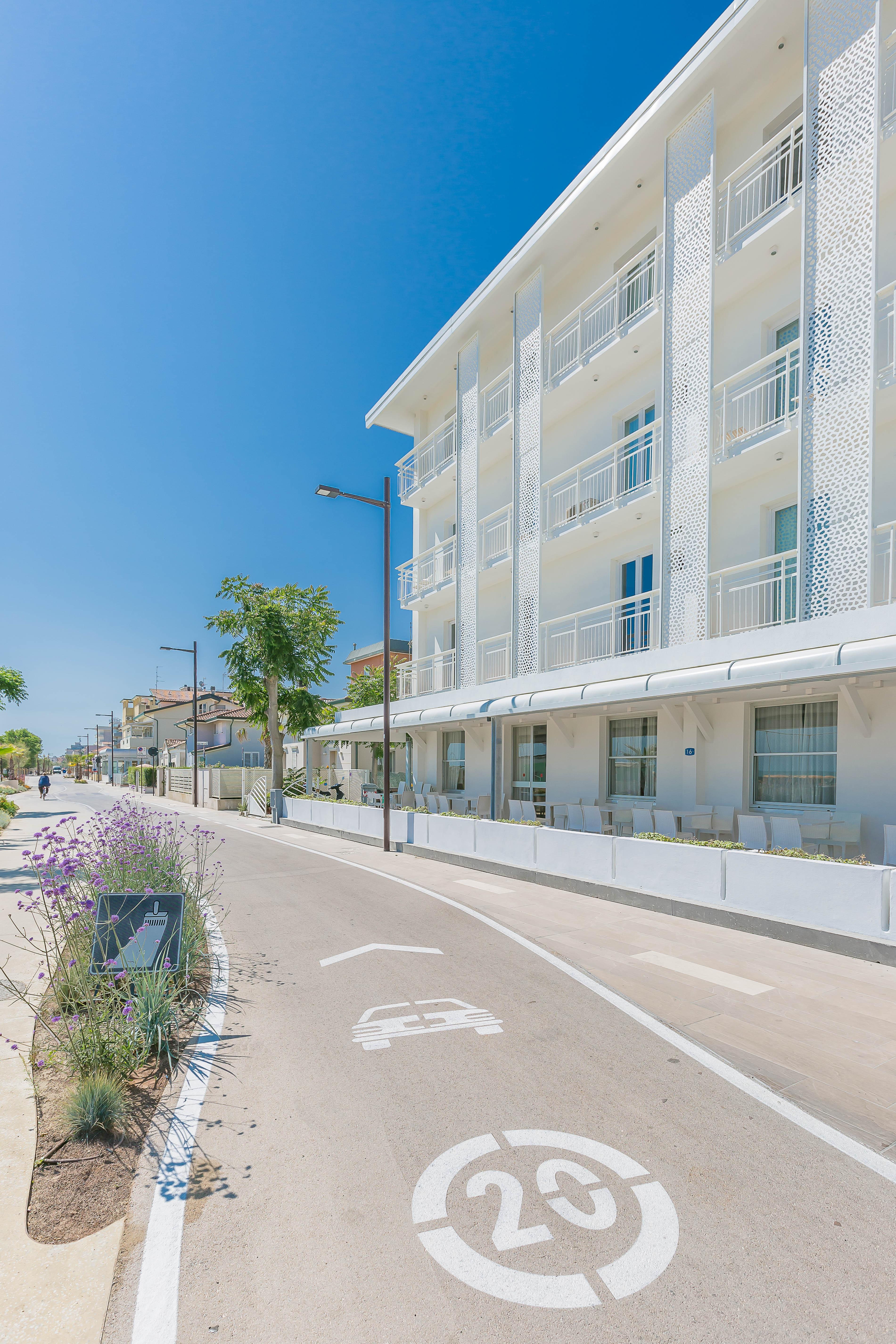 Hb Hotels Orchidea Blu Rimini Esterno foto